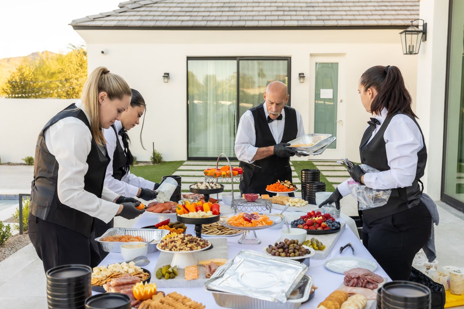 Private dinners at home in Paradise Valley, Arizona
